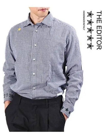 Men s long sleeve shirt 271303 - THE EDITOR - BALAAN 1