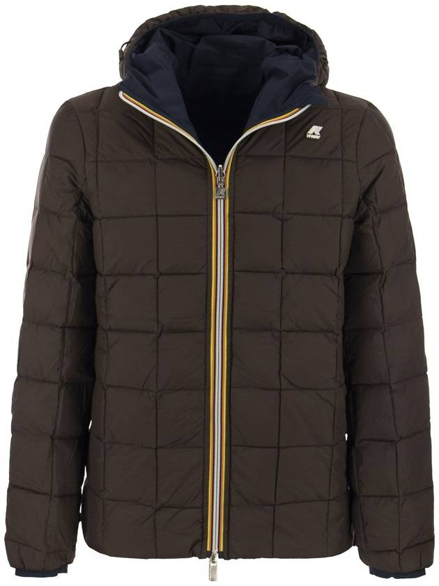 JACK - Reversible Hooded Down Jacket - K-WAY - BALAAN 5