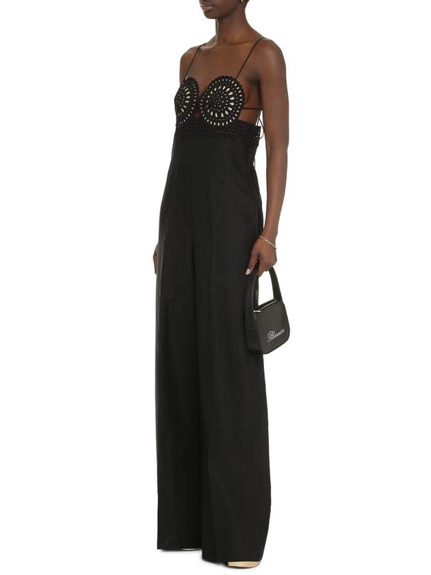 Jumpsuit 6100303BU304 1000 BLACK - STELLA MCCARTNEY - BALAAN 4