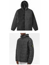 Loom Woven Chambers R-Nylon Down-TC Packable Jacket Charcoal Grey - STONE ISLAND - BALAAN 5