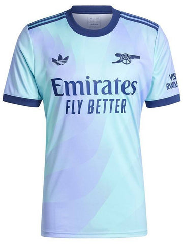 Arsenal 2425 Third Jersey Short Sleeve T-Shirt Sky Blue - ADIDAS - BALAAN 1