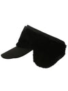 Golfwear Fur Winter Visor Black - ONOFF - BALAAN 3