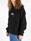 stock logo applique hoodie black - STUSSY - BALAAN 5