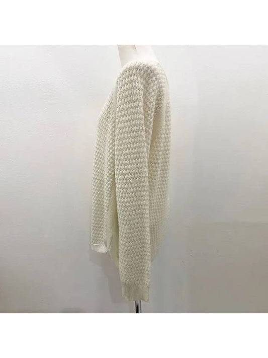 Wool blend sweater ivory 753504590_I - DKNY - BALAAN 2