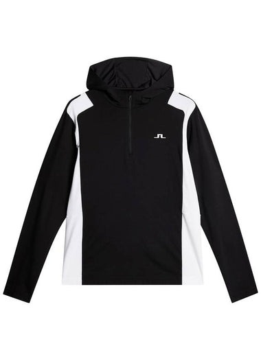 Men s Lucas quarter zip up hoodie - J.LINDEBERG - BALAAN 1