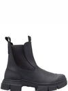 Rubber Chelsea Boots Black - GANNI - BALAAN 2