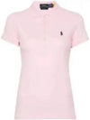 30 points W slim fit mesh polo pink - POLO RALPH LAUREN - BALAAN 2