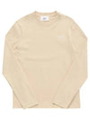 Alexandre Mattiussi Long Sleeve T-Shirt Beige - AMI - BALAAN 5