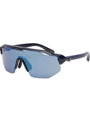 Eyewear Asian Fit Sports Sunglasses Blue - MONCLER - BALAAN 1