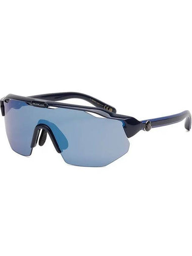 Eyewear Asian Fit Sports Sunglasses Blue - MONCLER - BALAAN 1