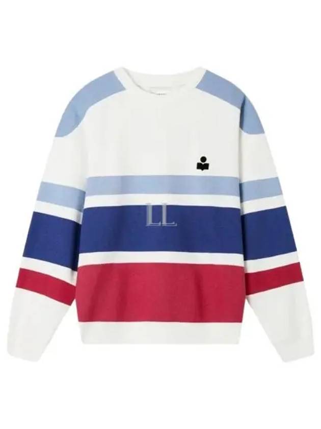 Mayoan Logo Sweatshirt Light Blue - ISABEL MARANT - BALAAN 2