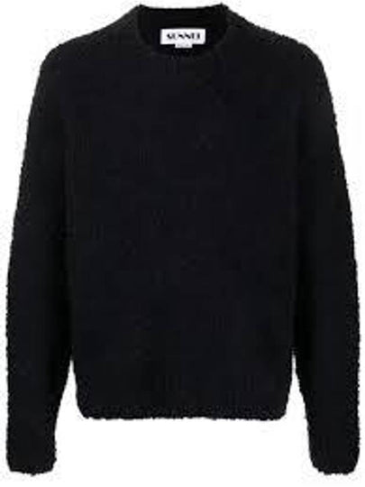 Crew Neck Knit Top Black - SUNNEI - BALAAN 2