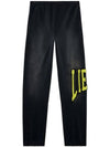 P Marchi College Lies Patches Track Pants Black - DIESEL - BALAAN 2