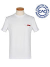 Embroidery Arrow Slim Short Sleeved T-Shirt White - GIVENCHY - BALAAN 3