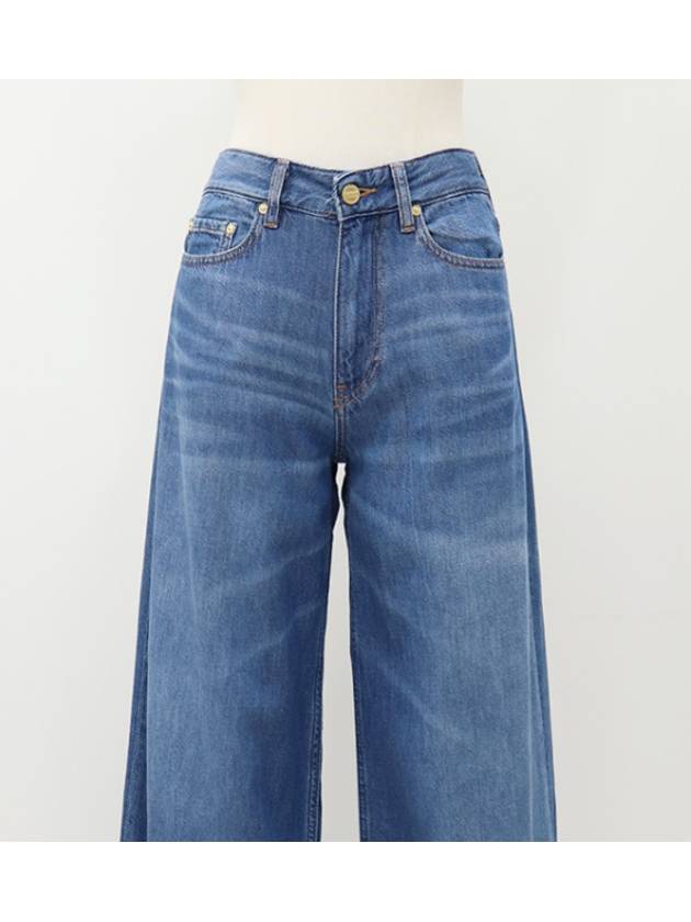 straight denim pants - GANNI - BALAAN 3