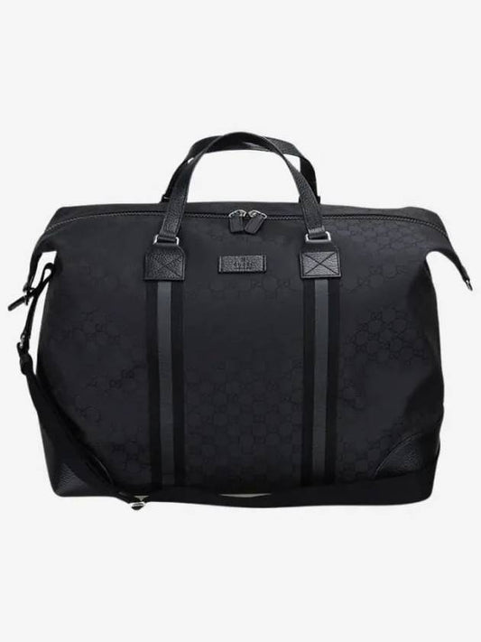 Canvas Travel Boston Large Tote Bag Black - GUCCI - BALAAN 2