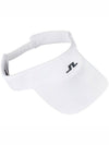 Yaden Logo Golf Visor White - J.LINDEBERG - BALAAN 5