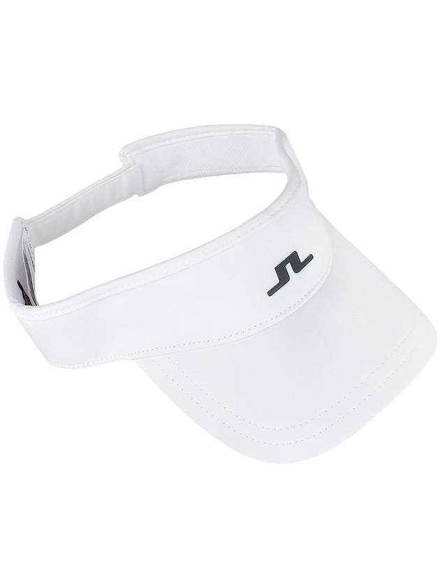 Yaden Logo Golf Visor White - J.LINDEBERG - BALAAN 5