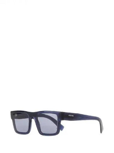 Logo clear frame square sunglasses 270724 - PRADA - BALAAN 1