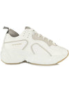 Rockaway Leather Low Top Sneakers White - ACNE STUDIOS - BALAAN 2