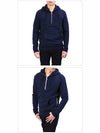 Cotton Hoodie Blue - BALMAIN - BALAAN 3