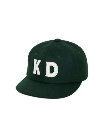 KODAK Apparel Wool Vintage Flat Brim Cap GREEN - KODO - BALAAN 1