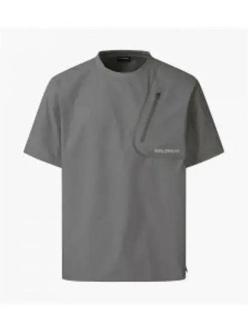 Link Woven Short Sleeve LC2546100 - SALOMON - BALAAN 1