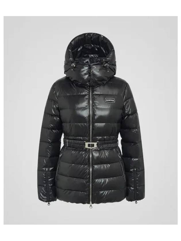 Points 5 Pi a Black Women s Down Jacket - DUVETICA - BALAAN 1