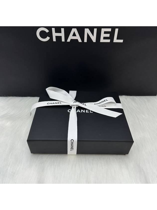 Women s Wallet Boy Leather Logo Half Black LUX2402171 - CHANEL - BALAAN 9