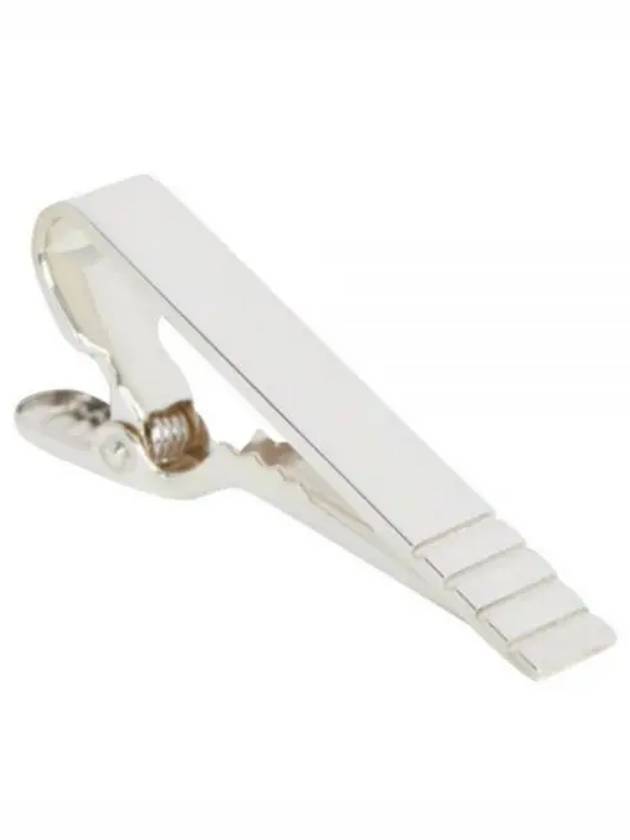 4-Bar Silver Long Tie Bar - THOM BROWNE - BALAAN 2