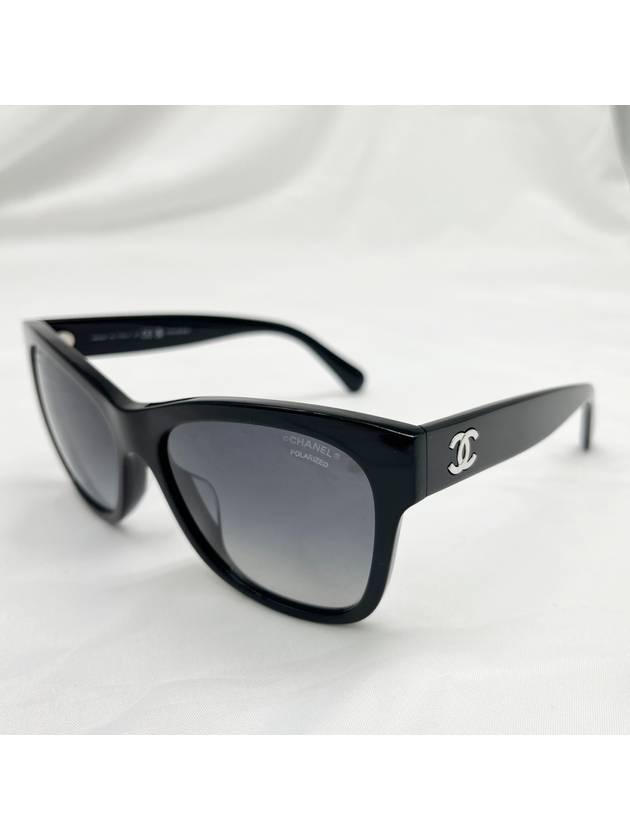 Sunglasses CC Logo Square Black A71224 - CHANEL - BALAAN 9