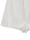 Women's DOMOND Shorts Undyed White SHDO WS 000 UD - BASERANGE - BALAAN 4