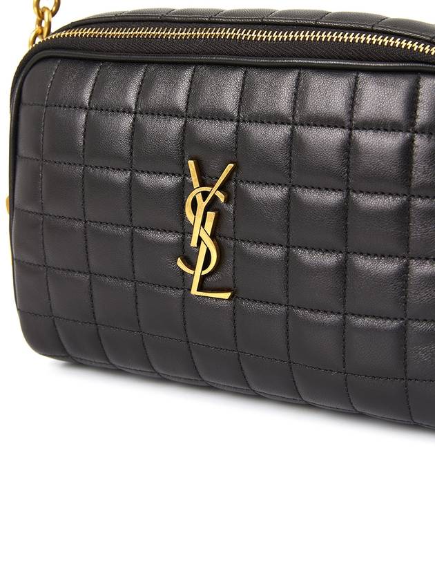 Cassandre Carre Mini Camera Cross Back Black - SAINT LAURENT - BALAAN 8