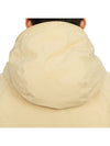 Pro-Tech Ribbed Hooded Jacket Beige - CP COMPANY - BALAAN 10