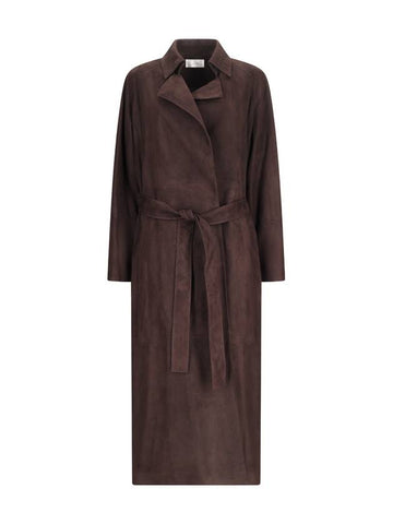 POSEIDONE LEATHER TRENCH - THE ROW - BALAAN 1