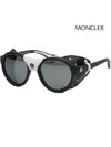 Sunglasses ML0046 02C Leather Strap Mirror - MONCLER - BALAAN 4