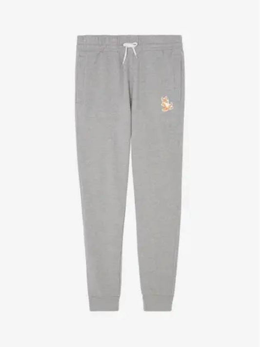 Chillax Fox Patch Classic Track Pants Grey - MAISON KITSUNE - BALAAN 2