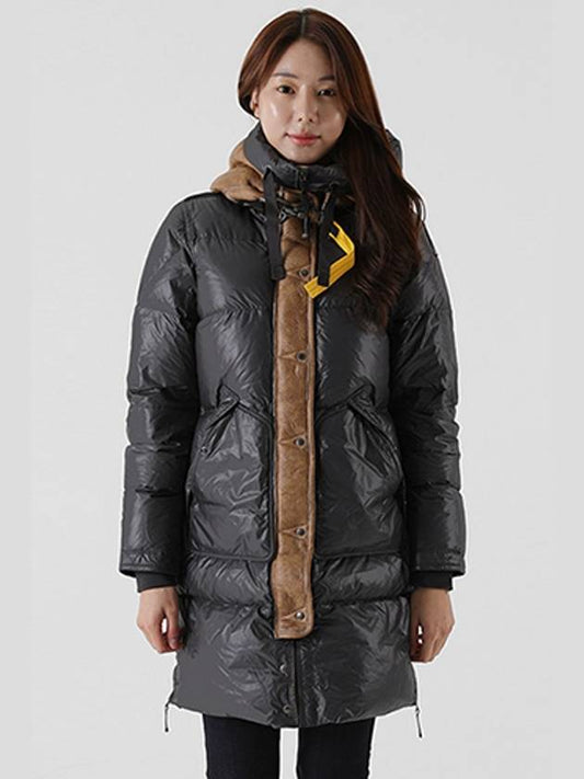 LONG BEAR SPECIAL padded jacket dark gray PW JCK SE33 570 - PARAJUMPERS - BALAAN 2