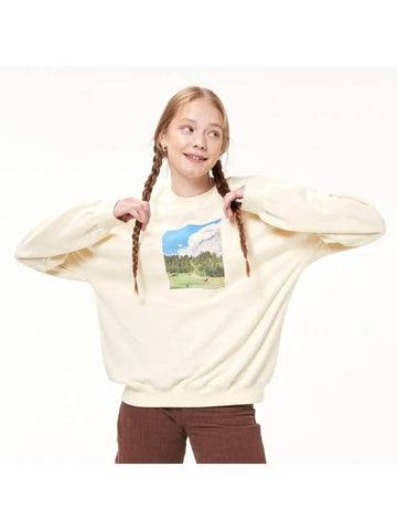 Grindelwald Sweatshirt Cream - ASCENTCITY - BALAAN 1