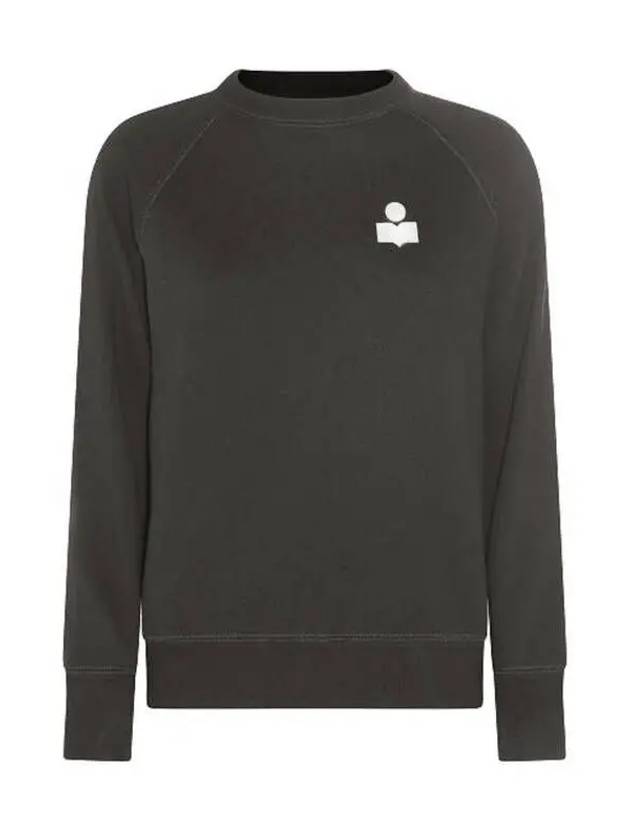 Milla Logo Grunneck Sweatshirt Faded Black - ISABEL MARANT - BALAAN 2