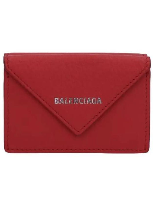 Mini Papier Wallet Red - BALENCIAGA - BALAAN 1