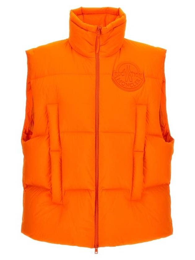 Apus Padded Vest Orange - MONCLER - BALAAN 3