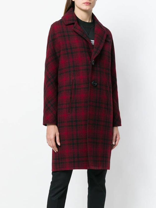 checked single breasted coat - DSQUARED2 - BALAAN 2