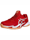 Court FF 3 Novak Low Top Sneaker Red - ASICS - BALAAN 4