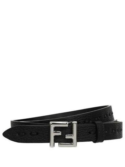 Big Dot Taupe Celeria Belt Black - FENDI - BALAAN 2