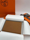 Calvi Duo Card Wallet Brown - HERMES - BALAAN 8