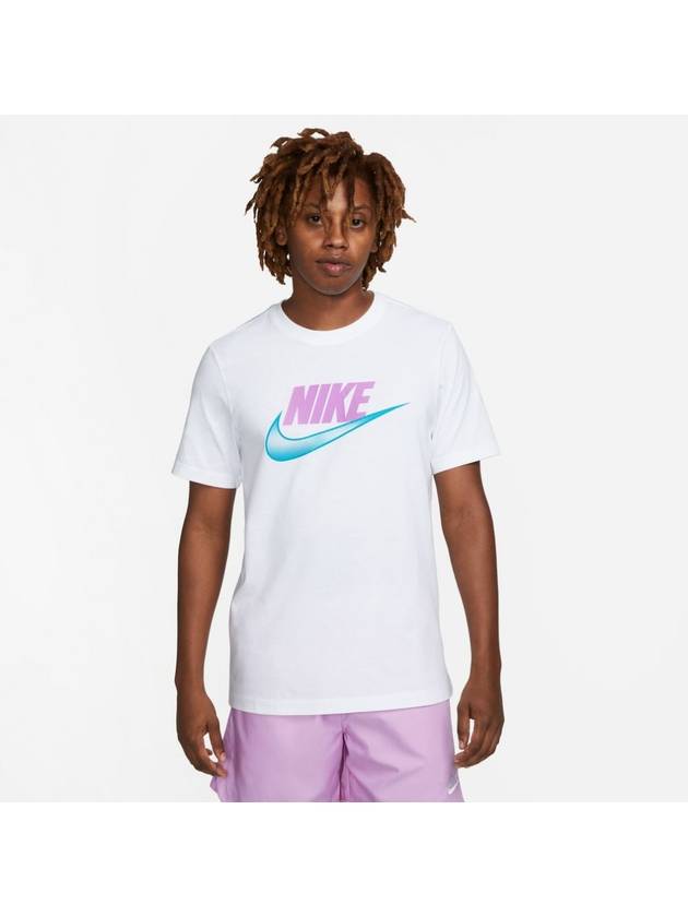 Futura Short Sleeve T-Shirt White - NIKE - BALAAN 2