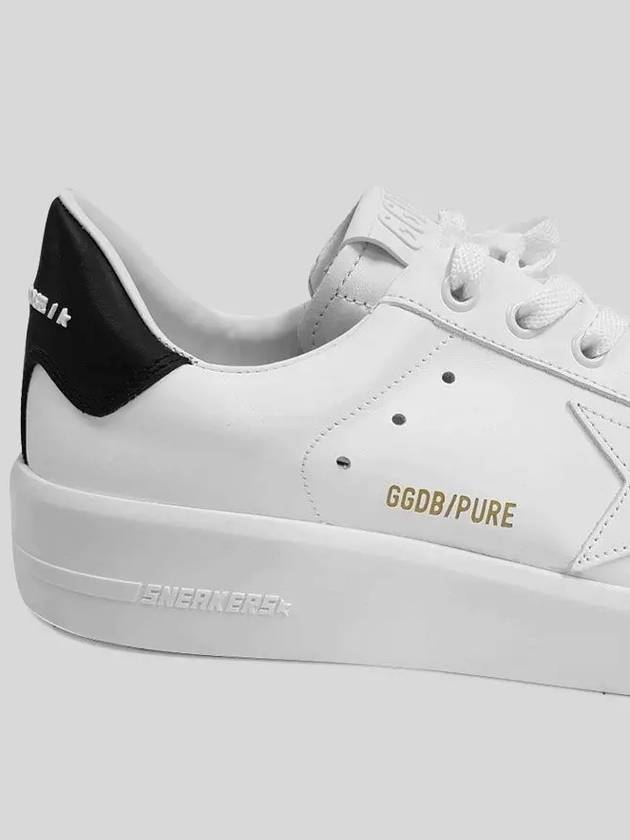 Purestar Black Tab Low Top Sneakers White - GOLDEN GOOSE - BALAAN 5