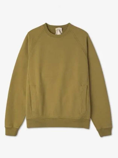 Men's Felpa Chiusa Girocollo Sweatshirt Mustard - TEN C - BALAAN 2