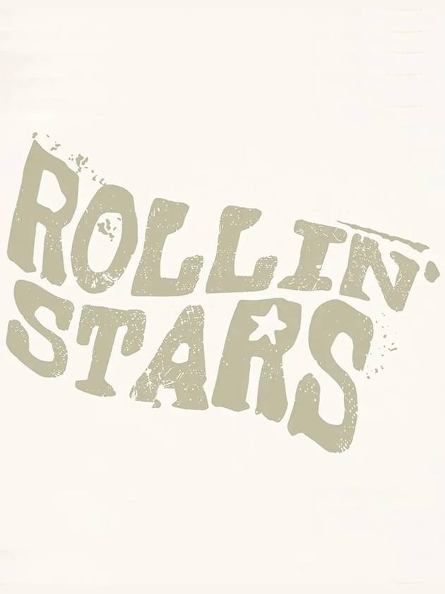 Rolling Star Sweatshirt Ivory - POLYGRAM - BALAAN 4